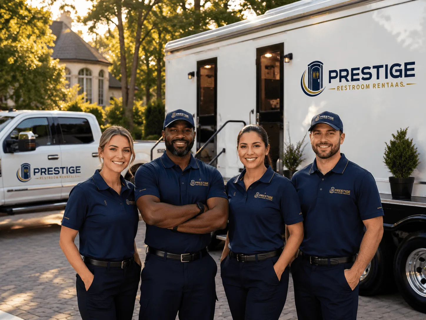 Trusted Luxury Portable Restrooms company in Olustee, OK